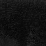 ALDO Tenesha Black Velvet Snake Print Over the Knee Photo 3