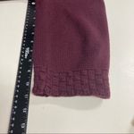 SWEATERWORKS,Burgundy/Wine, Sz L, Shrug,empire waist, large front button w/snap Photo 3