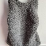 SKIMS NWOT  Smoke Gray Cozy Knit Halter Bra Top Photo 8