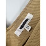 MOUSSY Women's V Neck Belted Waist Denim Dress Sleeveless Solid Khaki Size S 1 Tan Photo 1