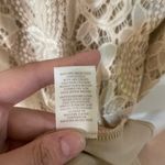 Francesca's Francesca’s cream lace dress sz Sm like new Photo 6