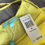 Melissa Odabash Womens Medium Fru Lemon Yellow Swim Beach Dress Tiny Flaw Photo 4