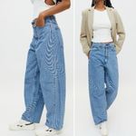 BDG NWT  Rih Extreme Baggy Jean Blue Swirl Multi Streetwear Jeans Size 24 | 00 Photo 3