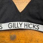Gilly hicks by Hollister cotton sports bra black and white small Photo 1