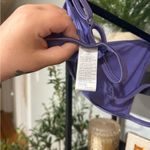 Good American  Purple Swim Bra Adjustable Straps size 5 Photo 3