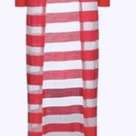 Armani Exchange Open front Cardigan red and white M Photo 2