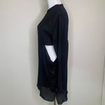 Urban Outfitters Silence + Noise Sheer Chiffon Tunic Shirt Dress Sz Medium Photo 2