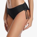 Beachsissi Side Tie Adjustable Bathing Suit Swimsuit Cheeky Swim Bottom Photo 1
