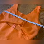 NWT Tangerine linen cut out midi dress size M Size M Photo 6