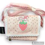 Her Universe Sanrio My Melody and My Sweet Piano Strawberry Crossbody Bag Photo 0