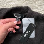 Lulus LULU’S Knot Your Average Black Tie Front Sweater Photo 4