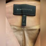 BCBG MaxAzria Leather Pink Ruffle Jacket sz XXS Photo 2