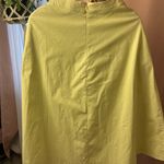 Armani Exchange Sz 4 women's pleated yellow skirt Photo 5