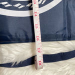 Skechers Drawstring Backpack Navy Blue and White Logo New Photo 5