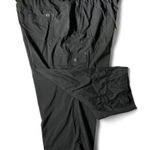 L.L.Bean  Women's Black Cargo Pants Elastic Waist Drawstring Casual Size 3X Photo 0