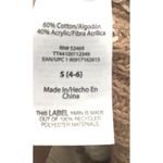 Striped Sweater S Long Sleeve Beige Brown Cream Earthy Neutral Country Cowgirl Tan Size 4 Photo 3