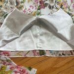 Marciano  by Guess Botanical Blouse Floral belted Long sleeves Summer Spring Sz 6 Photo 13