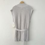 st. john's bay SJB Tie waist cardigan Vest Size Medium NEW Photo 1