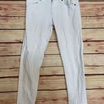 Ralph Lauren Denim  White Crop Skinny Jeans, Size 26 Photo 0