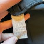 Harlow Vintage Black Velvet High Neck Sheer Panel Romantic Goth Gown Size 6 Photo 10