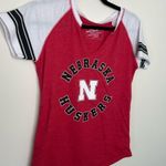 Women's Nebraska Cornhuskers Red Tee Photo 1