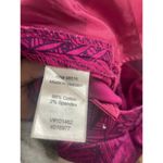Coldwater Creek  Natural Fit size 14 capri length pink leaves pants Photo 4