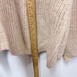 Boden USA Boden Oversized V Neck Cable Knit Pullover Cream Metallic Sweater Size 14 Photo 9