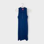 Lilly Pulitzer  Reema Sleeveless Polo Dress – Aegean Navy | Size L Photo 6