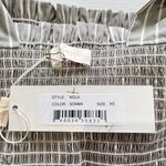 Petersyn New Striped Smocked Tie Strap Crop Tank Top Nola Sonoma Photo 8