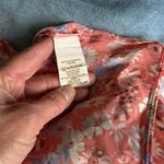 Free People  Blue and Pink Fitted Sleeveless Tank Top Photo 5