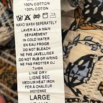 Elan  Women’s Boho Floral Print Cotton Split Neck Flutter Sleeve Top & Skirt Set Photo 6