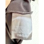 T Tahari 3/4 Sleeve Asymmetrical Slit V Neck Midi Dress Black Women's Size Small Photo 7