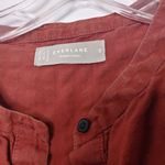 Everlane rustic brown dress size small Orange Photo 5