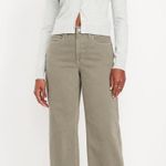 Old Navy Olive Curve High Waisted Jeans Photo 0