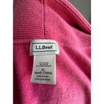 L.L. Bean XL Pink Cardigan Sweater Cotton Feminine Casual Business Casual Photo 4