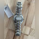 Seiko Solar Ladies Watch Two-Tone Bracelet White Dial Date Window NWT Photo 10