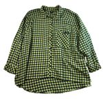 BDG  UO L Large Brendan Flannel Shirt Drapey Plaid Oversized Slouchy Grunge Soft Photo 2