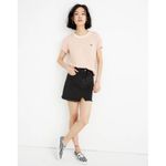 Madewell Black Rigid Denim A-Line Mini Skirt 29 Photo 33