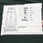 Pendleton Vtg  Wool Pleated Skirt Size 10 Heritage Preppy Dark Academia Old Money Photo 9