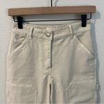 Aritzia ‎ Wilfred Free Brennan Pant Light Birch Stretch High Rise Carpenter Photo 4