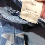 Altar'd State Altar’d State Star Print Cropped Flare Jeans Light Wash Small Photo 4