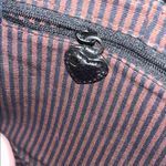 Brighton Black Crocodile-Embossed and Braided Leather Accents Crossbody Photo 5