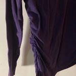 Michael Kors  Purple Sweatshirt with Zipper Detail Photo 4