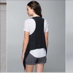 Lululemon Tranquility Black Sleeveless Wrap Photo 2