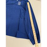 Jason Wu NEW  Top Womens Medium Blue Long Sleeve Workwear Textured Quiet Luxury Photo 6