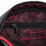 Von Dutch  Crossbody Bowling Bag Flying Eye Black Red Two Tone Y2K New With Tags Photo 5