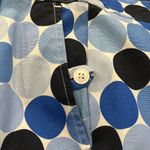 Talbots Vintage Petites Stretch Cotton/Spandex Geometric Skirt Made In Hong Kong Photo 5