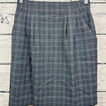 Talbots  Tartan Plaid Green‎ Pure Wool Lined Midi Skirt [Size 8] Made In USA Photo 0