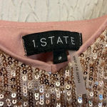 1. State  Rose Gold sequined dress size 2 Photo 5