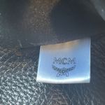 MCM 2- Way Grained Cowhide Leather Bag - Black - Preowned Photo 13